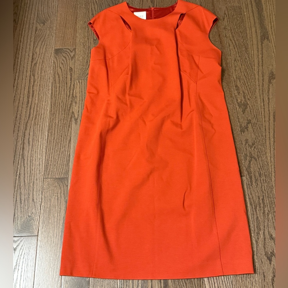 Akris punto Women’s Signature Jersey Shift Dress, size 14 - Picture 2 of 11